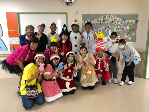 2019年12月24日　宮川大助さんとお弟子さんたちが来てくれました！